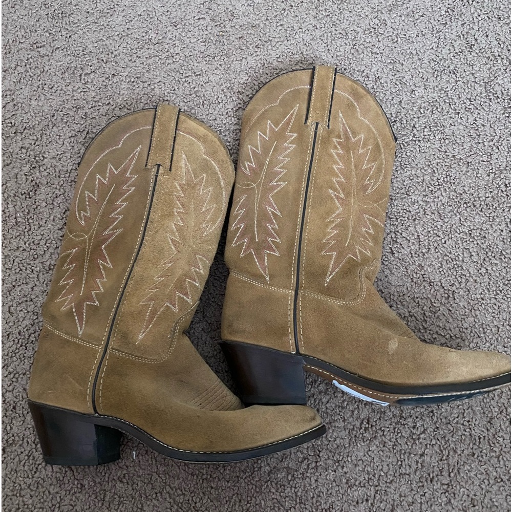 Dingo Tequila Sunrise - Women's Suede Leather Cowgirl Boots